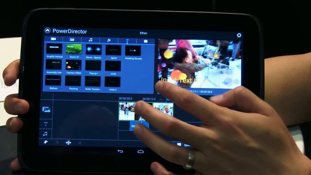 Cyberlink Power Director Mobile for Android and Windows Mobile смотреть онлайн