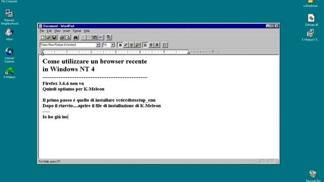 Windows NT - REVITALIZE - FASE 1: Browser смотреть онлайн