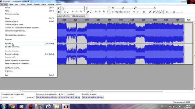 Audacity - Editor y grabador de sonidos (Como funciona) [TUTORIAL] смотреть онлайн