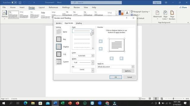 How to add shadow border in ms word смотреть онлайн