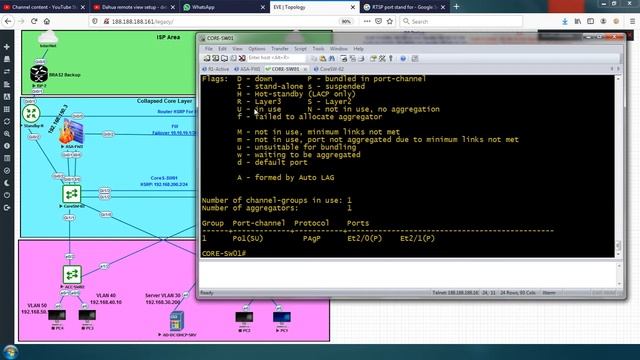 20-Etherchannel PAgP, LACP, NIC Teaming смотреть онлайн