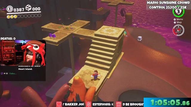 🔴 Super Mario Odyssey BLINDFOLDED!! смотреть онлайн