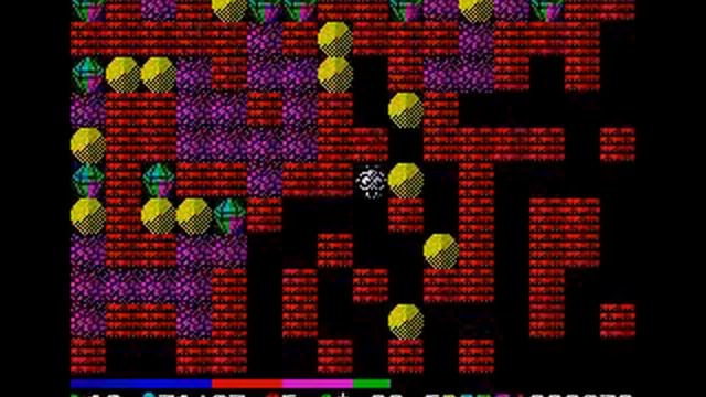 Earthshaker - hard level 19 - ZX Spectrum game смотреть онлайн