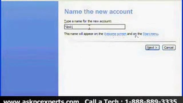Create a New Windows XP User смотреть онлайн