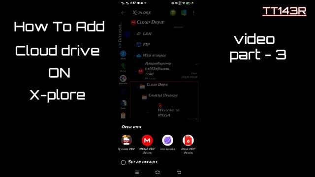 #How To Add Multiple Cloud Drive On X-plore #