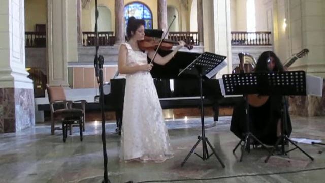 Tres piezas para guitarra y Viola.Carlos Fariñas. Estreno en Cuba. 27-03-2014 смотреть онлайн