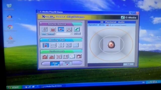 C-Media Play3D Demo - Sound Source смотреть онлайн