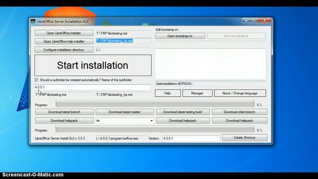How-To LibreOffice Server Install GUI 3.0.3 смотреть онлайн