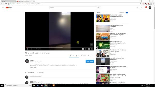 Fortnite Black Screen FIX(3 ways to fix it) смотреть онлайн