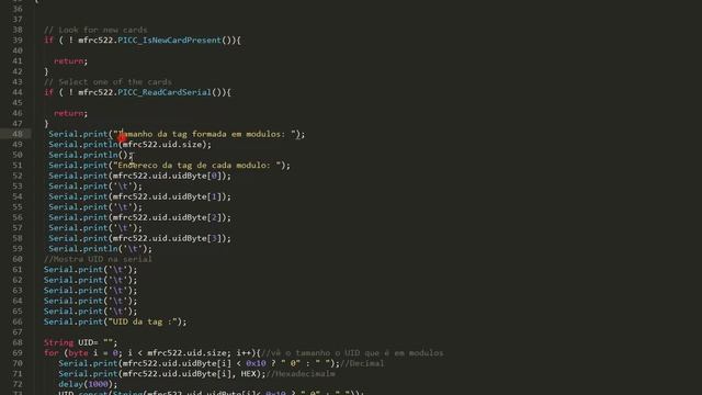 Leitor RFID RC522 - Arduino com Sublime Text 2 смотреть онлайн