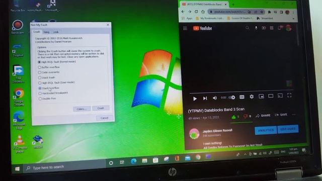 My Video Has BSOD #2 Windows 10 HP Probook 6550b смотреть онлайн