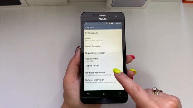 Asus Zenfone 5 ( Android 4.4.2) Incoming call & boot animation смотреть онлайн