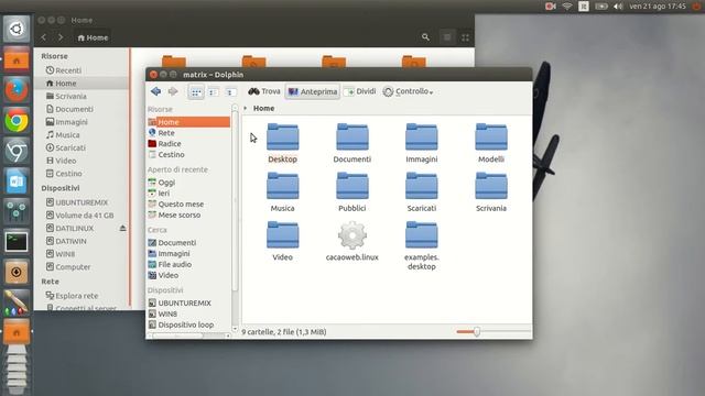 Dolphin al posto di Nautilus su Ubuntu смотреть онлайн