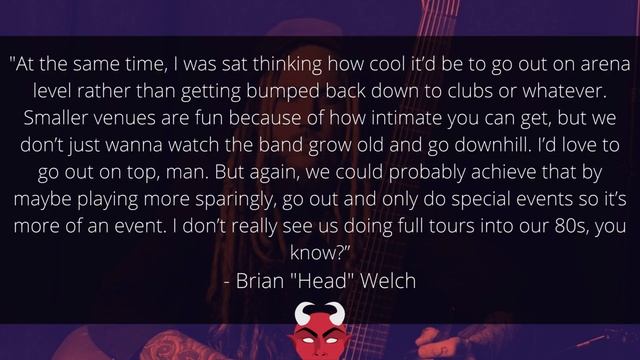 KORN's Brian 'Head' Welch On The Band Retiring смотреть онлайн
