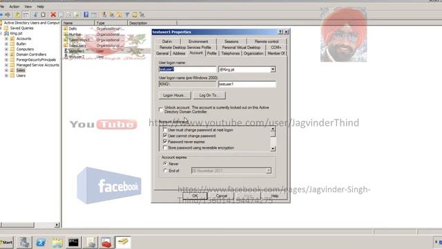 ✅ Unlock an Locked User Account Server 2008 - Group Policy in Server 2008 in Hindi смотреть онлайн