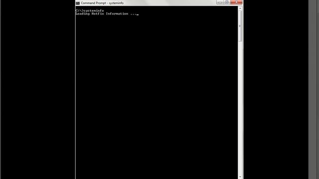 How to see all the System Information and Configuration using Command Prompt смотреть онлайн