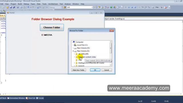 folderbrowser dialog windows application in asp.net смотреть онлайн