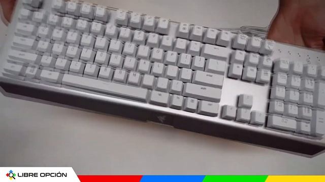 Unboxing del Teclado Mecanico de Razer BlackWidow X Chroma Mercury смотреть онлайн