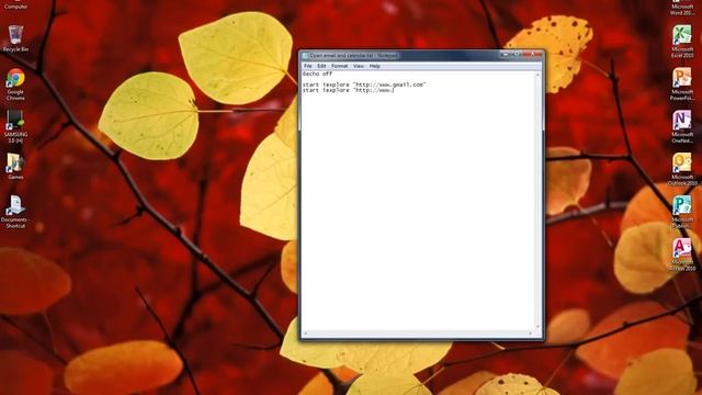 Batch files 1: open multiple URL links with one shortcut смотреть онлайн