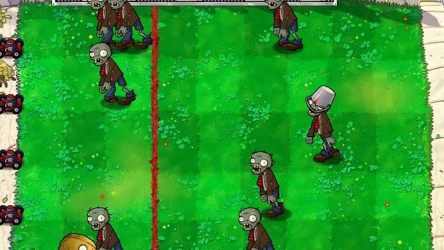 Plants vs. Zombies - Mini-Games: Wall-nut Bowling смотреть онлайн