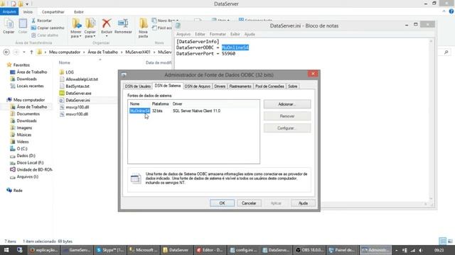 Configurar ODBC para Muonline смотреть онлайн
