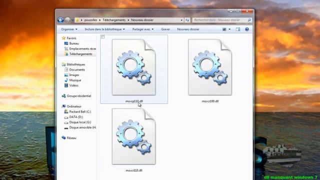 dll manquant windows 7 смотреть онлайн