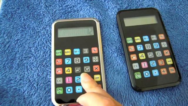 mini IPHONE shape pocket calculator from www yagifts com смотреть онлайн