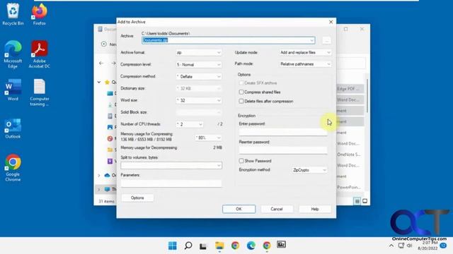 How to Password Protect a Zip File for Free смотреть онлайн