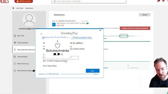 Tutorial: Wie bestellt man einen echten Windows 11 Pro Key für 12,95€ + Check! смотреть онлайн