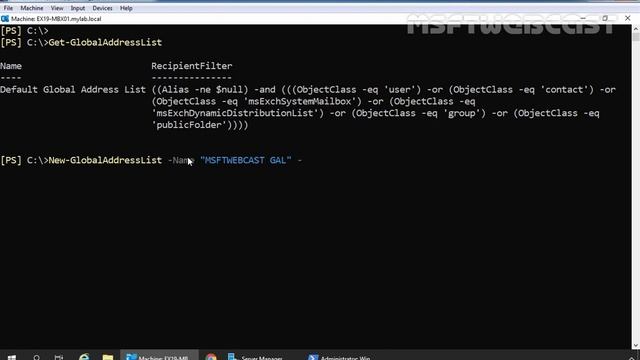 17. How to Create Custom Global Address List in Exchange 2019 смотреть онлайн