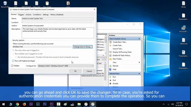 How to Fix Task Scheduler Error Value 2147943726 смотреть онлайн