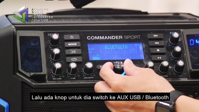 REVIEW DENON COMMANDER SPORT PORTABLE PA SPEAKER - ASIIS SEMARANG смотреть онлайн