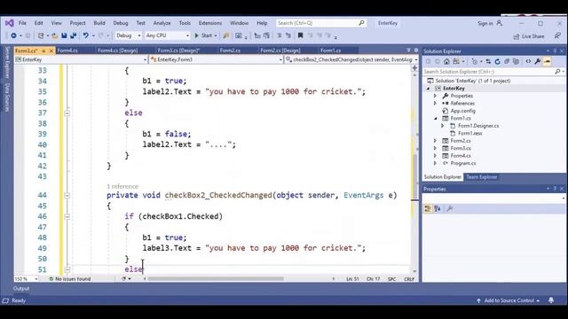 How to use Checkbox in a Window Form using Visual studio 2019 || C# Tutorial - 6 || By:- Ankit Jain смотреть онлайн