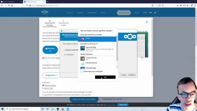 Nextcloud - WIndows Installation смотреть онлайн