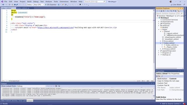 ASP.NET Core - Introduction смотреть онлайн