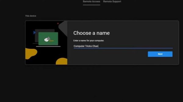 How to chrome remote desktop android