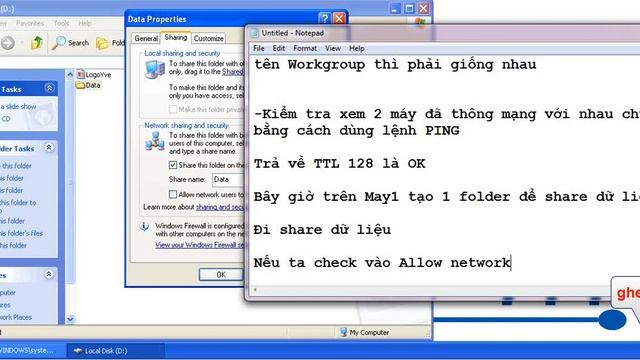 Share du lieu giua 2 may XP смотреть онлайн