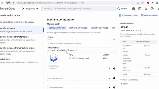 Creating a Virtual Machine in GCP - Google Cloud Labs - Demo смотреть онлайн