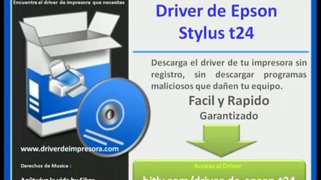Descargar Driver de Epson t24 Impresora смотреть онлайн