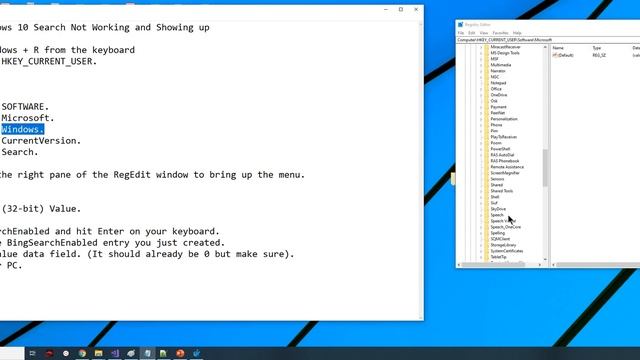How to Fix Windows 10 Search Not Working Step by Step смотреть онлайн