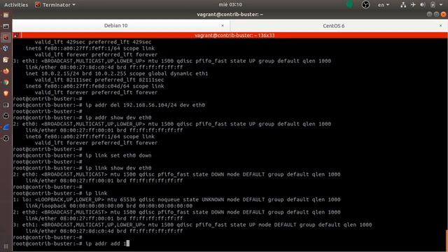 Configuración manual de dirección IP estática en GNU/Linux - ifconfig e ip смотреть онлайн