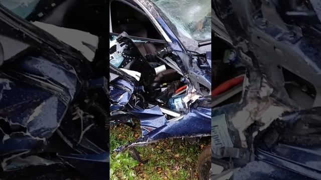 ДТП трасса Е-95 СПб-Псков 7.10.2023. #дтп2023 #crash #car #carcrash #авария #видеорегистратор смотреть онлайн