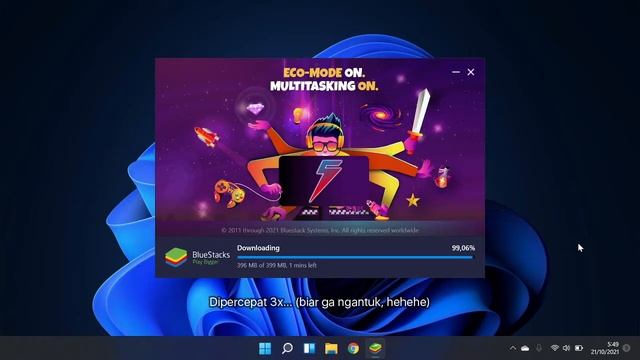 Tutorial Download dan Install Bluestacks 5 di Windows 11 (2021) смотреть онлайн