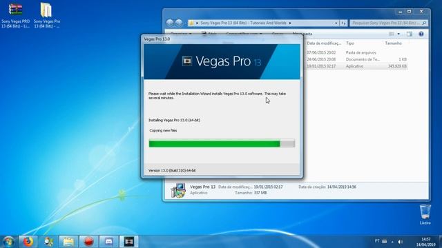 Tutorial: Como Baixar, Instalar e Ativar Sony Vegas PRO 13 - 64 Bits смотреть онлайн