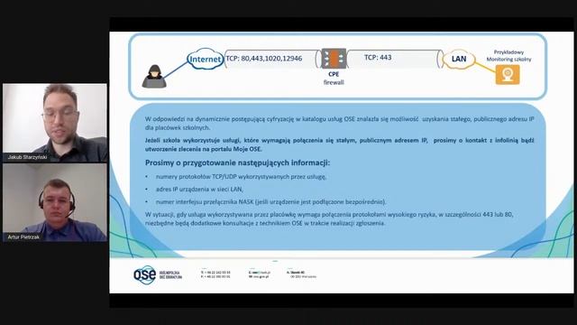 Webinar „Bezpieczni w sieci z OSE – Czym jest usługa OSE? смотреть онлайн