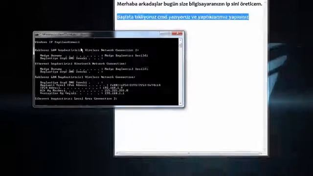 Kendi Bilgisayarın İP Adresini Öğrenme смотреть онлайн