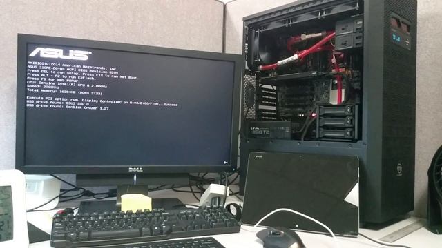 Asus z10 d8 WS boot time with ssata intel rapid raid controller 2 x ssd смотреть онлайн