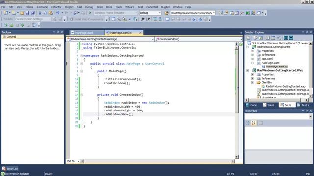 Window Control for Silverlight and WPF смотреть онлайн