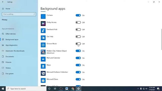How to Turn off Unwanted Running Background Apps in Windows 10 смотреть онлайн