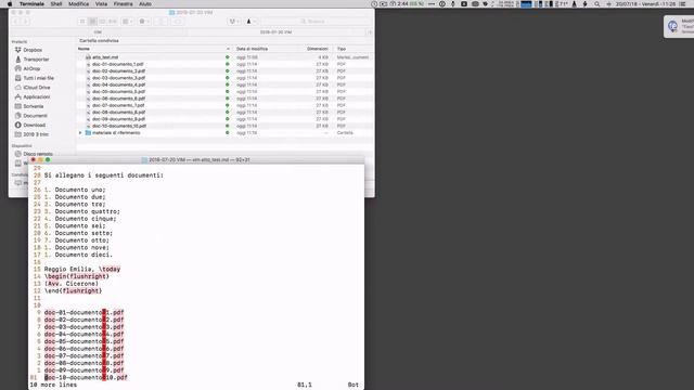 Creare un atto telematico in Markdown utilizzando Pandoc, LaTeX e Vim per la creazione dei link смотреть онлайн